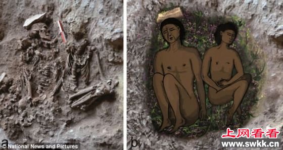 考古学家在1.17万到1.37万年墓穴的底部进行发掘时获得这一最新发现。这些墓穴位于一个风景优美的史前墓地。这个地方叫拉奇菲特洞穴,可俯瞰地中海海岸。纳德尔教授认为,墓穴准备工作是个有计划的复杂过程,还被赋予社会和精神含义,反映出一个复杂的前农业社会的状况。 考古学家在1.17万到1.37万年墓穴的底部进行发掘时获得这一最新发现。这些墓穴位于一个风景优美的史前墓地。这个地方叫拉奇菲特洞穴,可俯瞰地中海海岸。纳德尔教授认为,墓穴准备工作是个有计划的复杂过程,还被赋予社会和精神含义,反映出一个复杂的前农业社会的状况。