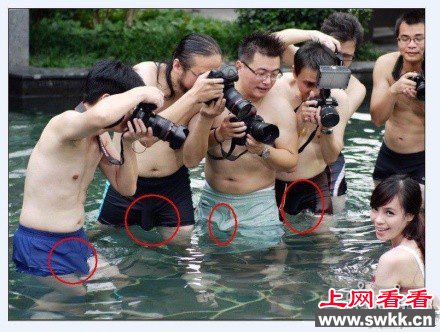亮点已标示，记者们有点情不自禁了