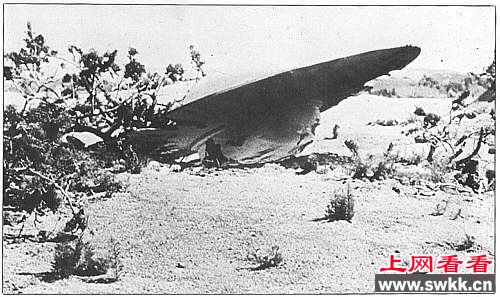 美国新墨西哥州,罗斯威尔坠毁的UFO,外星人飞碟