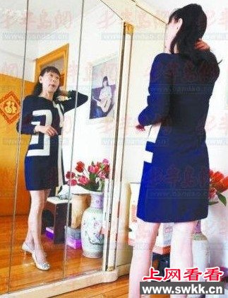 70岁老太拥有40岁容貌
