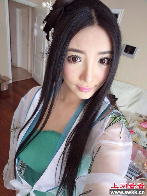 川音校花胡恩绮私照曝光酷似杨幂 组图