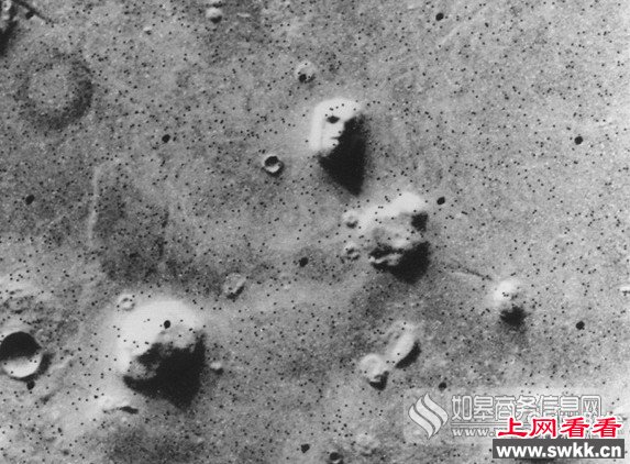 火星人脸 火星照片惊现火星人脸 组图