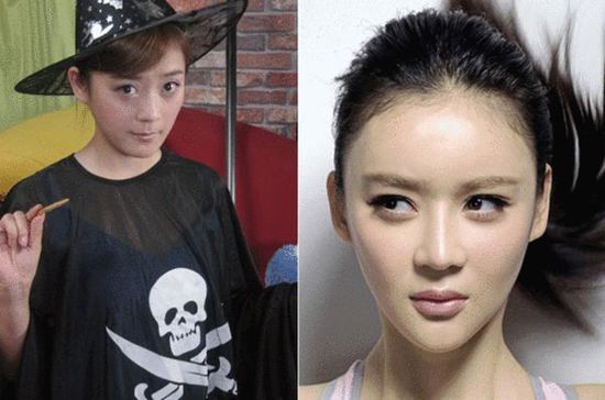 李小璐整容前后清纯变性感 盘点整容变脸明星