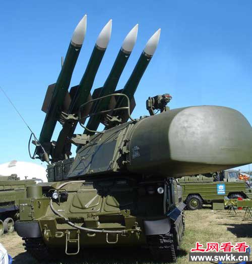 俄制Buk-M1山毛榉地空导弹系统 BUK导弹介绍 图