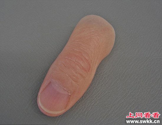 德国硅胶制精致假肢以假乱真 组图