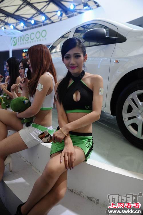 ChinaJoy2014 CJ展开幕show girl"大波巨胸" 网友戏称胸器展 图