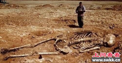 8具史前4米人类遗骸
