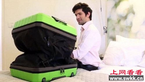 研究人员推出“河豚旅行箱”可充气容量足（图）