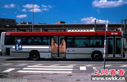 盘点那些公交车上的创意广告！