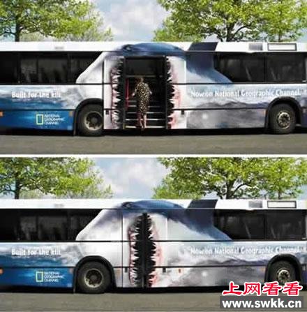 盘点那些公交车上的创意广告！