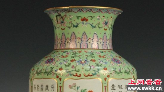 夫妇家中破花瓶原是清朝古董拍卖价64万英镑
