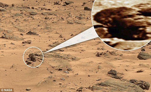 火星惊现棺材 UFO猎人称是古代外星人文明遗物(图)