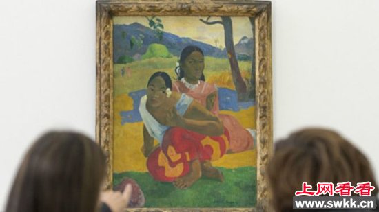 最昂贵画作：法国画家高更油画拍出3亿美元（图）