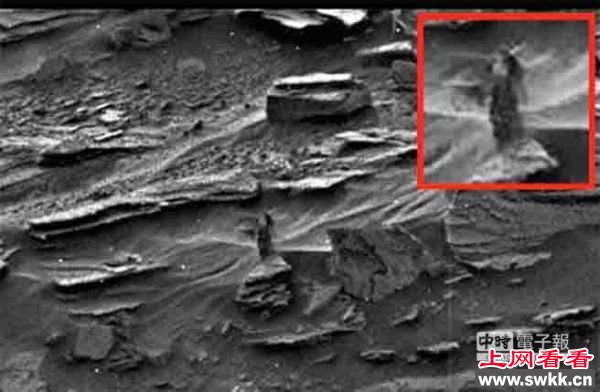 真的拍到火星人？火星现女外星人