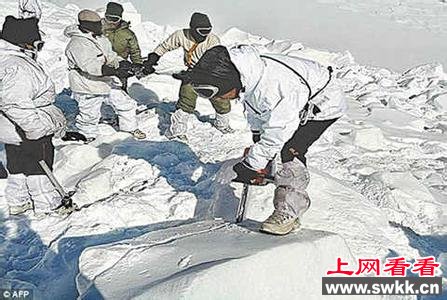 印度士兵雪崩埋里雪6天奇迹生还