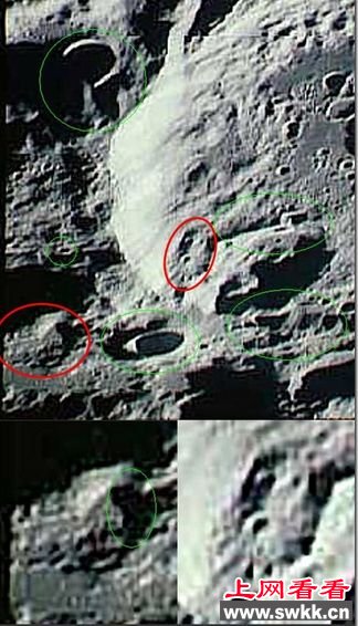 月球2号拍摄到月球静海的方尖石