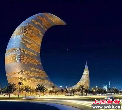 迪拜新月塔