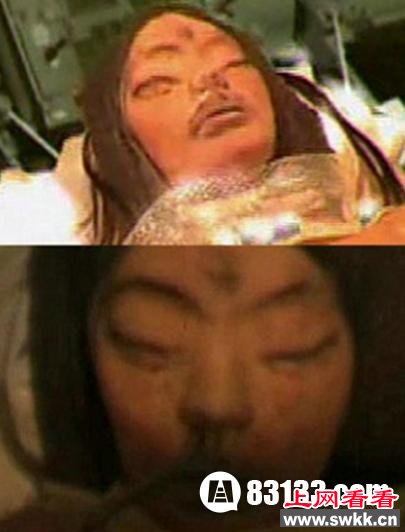 月球神秘三眼女尸