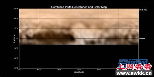 冥王星暗斑模糊图