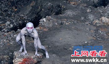 地心人假想示意图