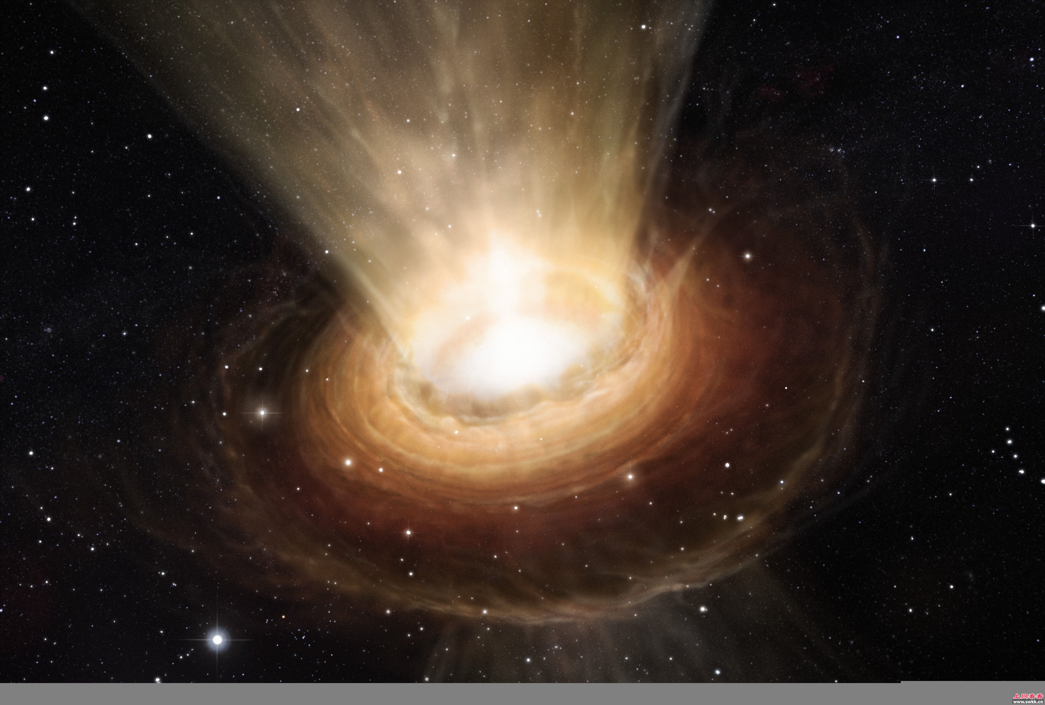 天文学家发现质量巨大黑洞