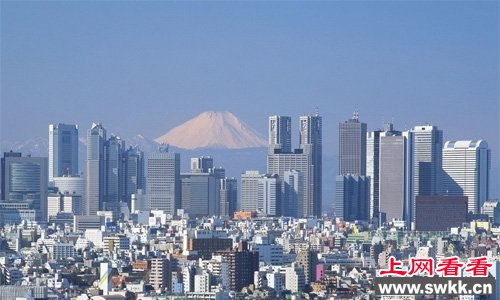 市区建成面积稍逊于墨西哥城的日本东京