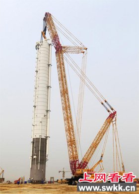 徐工XGC88000履带起重机工作现场照片