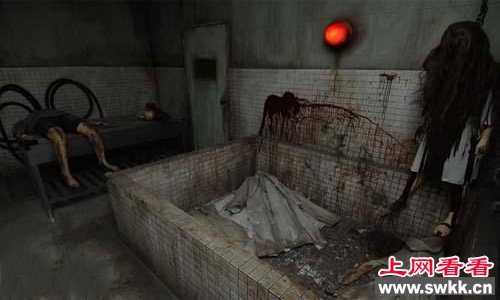 慈急综合医院从整体环境上营造的恐怖气氛
