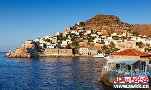 地中海沿海美丽的风景