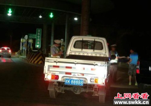 河南男子花百万买88888车牌挂货车 烦恼不已