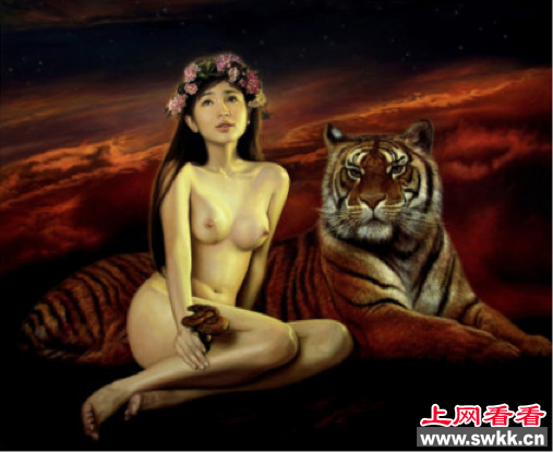 父亲画女儿裸体