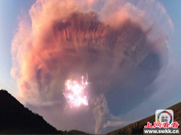 火山喷发视频造假