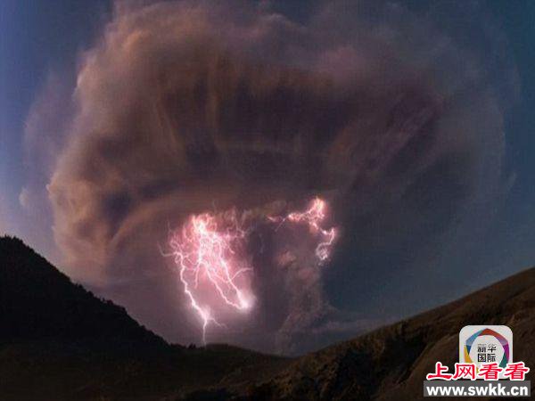 火山喷发视频造假
