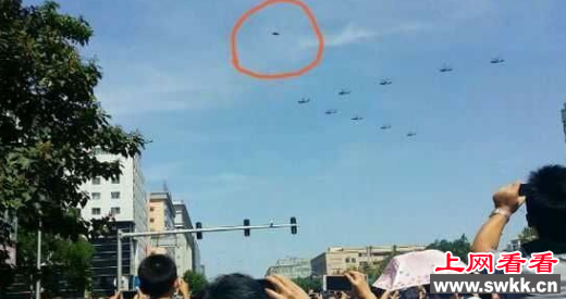 中国阅兵ufo