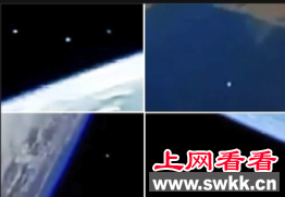 太空惊现ufo舰队