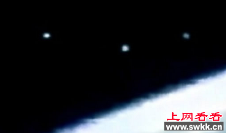 NASA拍到的ufo舰队