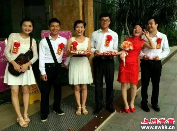 学生宿舍办婚礼