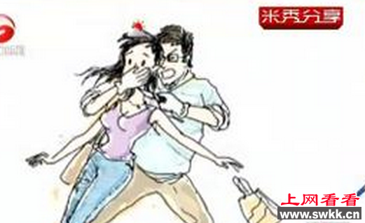 淡定姐遇劫匪一语吓软对方