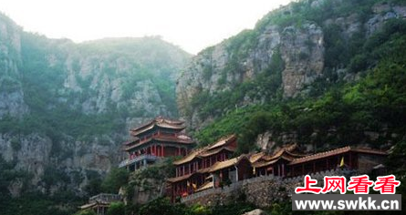 河南淇县朝阳悬空寺
