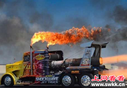 世界上跑得最快的货车