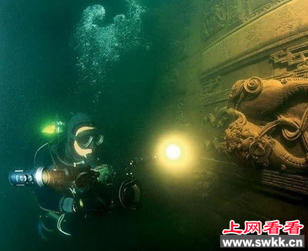 千岛湖水下古城
