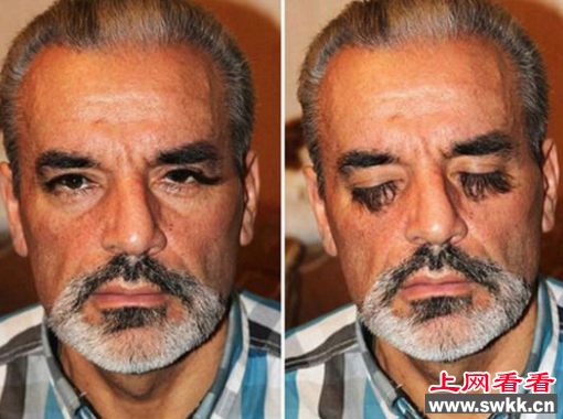世界上眼睫毛最长的人