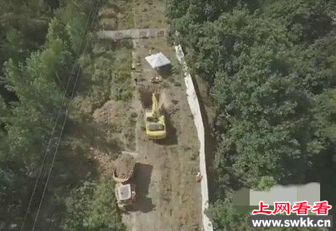 纳粹黄金列车挖掘工作正在进行
