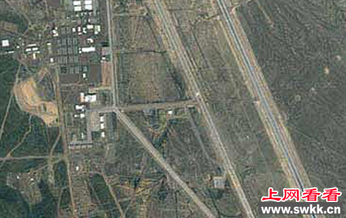 曼威斯山英国皇家空军基地卫星图
