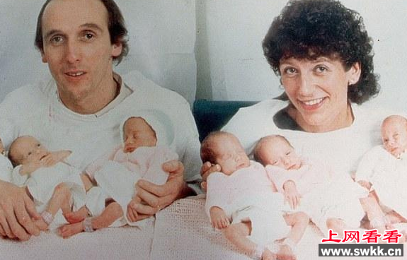 世界唯一六胞胎姐妹 其中之一生下一女儿！
