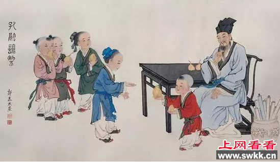 孔融让梨