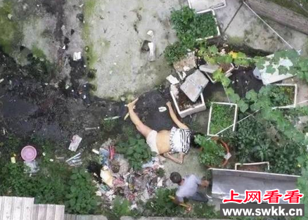 90后孕妇坠楼身亡现场