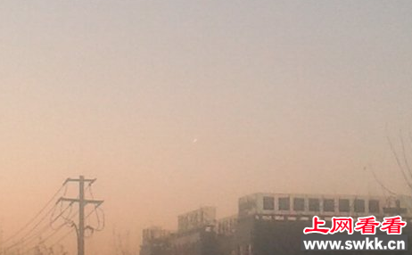 大庆上空不明飞行物