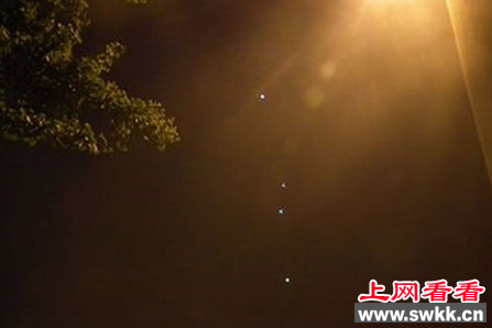 成都出现不明飞行物