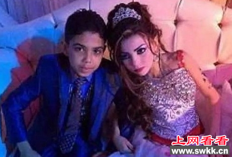 埃及12岁少年与11岁女孩童婚